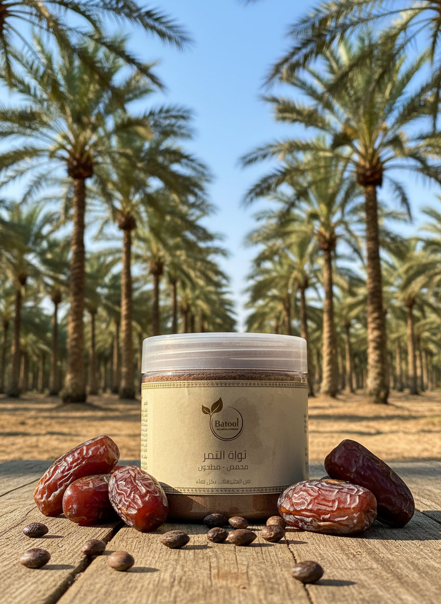 مسحوق نواة التمر المحمص والمطحون من بتول ناتشرالز، غني بمضادات الفطريات لتأخير الشيب ومنع تساقط الشعر وتقوية البشرة
نواة التمر مطحون#مسحوق_نواة_التمرفوائد نواة التمر للشعر #علاج_الشيب_الطبيعي مسحوق نواة التمر للبشرة #نواة_التمر_مع_الحناء علاج الشيب بنواة التمر #تساقط_الشعر نواة التمر مع الحناء#منتجات_بتول_ناتشرالز تقوية وتطويل الشعر #عناية_طبيعية