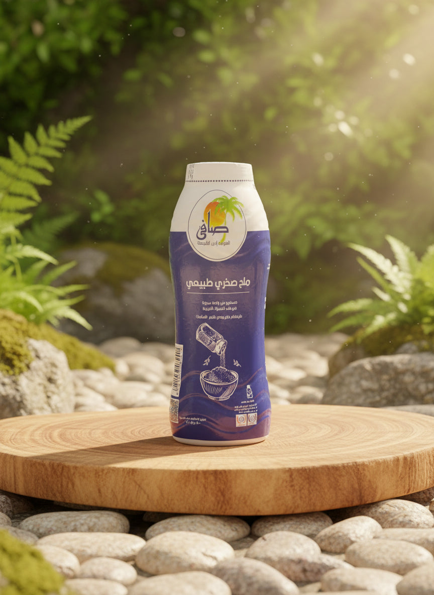 ملح صخرى طبيعي 100% صافى