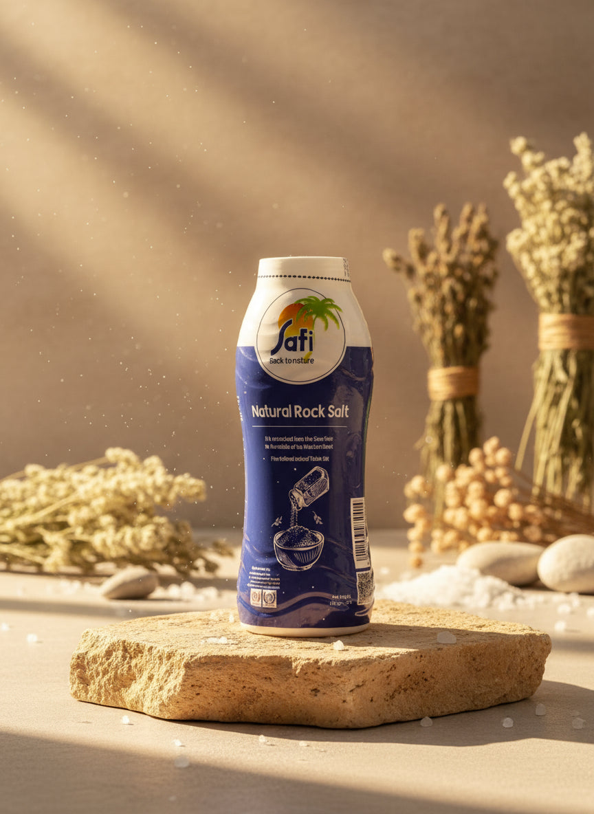 ملح صخرى طبيعي 100% صافى