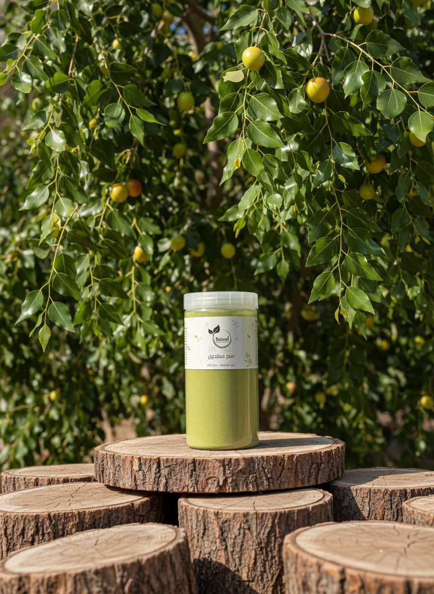 أوراق السدر الطبيعية المجففة والنقية من بتول ناتشرالز، المصدر الأساسي لـ مسحوق السدر المطحون الفعال لتكثيف الشعر وعلاج القشرة